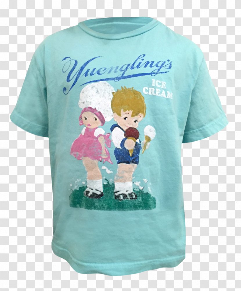 T-shirt Yuengling's Ice Cream Corporation - Sleeve Transparent PNG