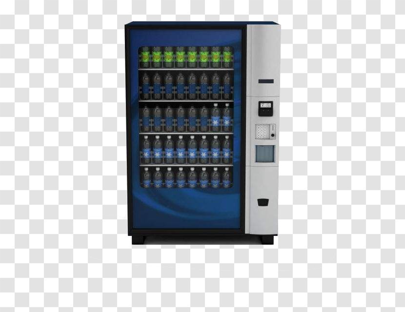 Vending Machine 3D Modeling Drink - Autodesk 3ds Max - Automatic Coin Transparent Material Transparent PNG