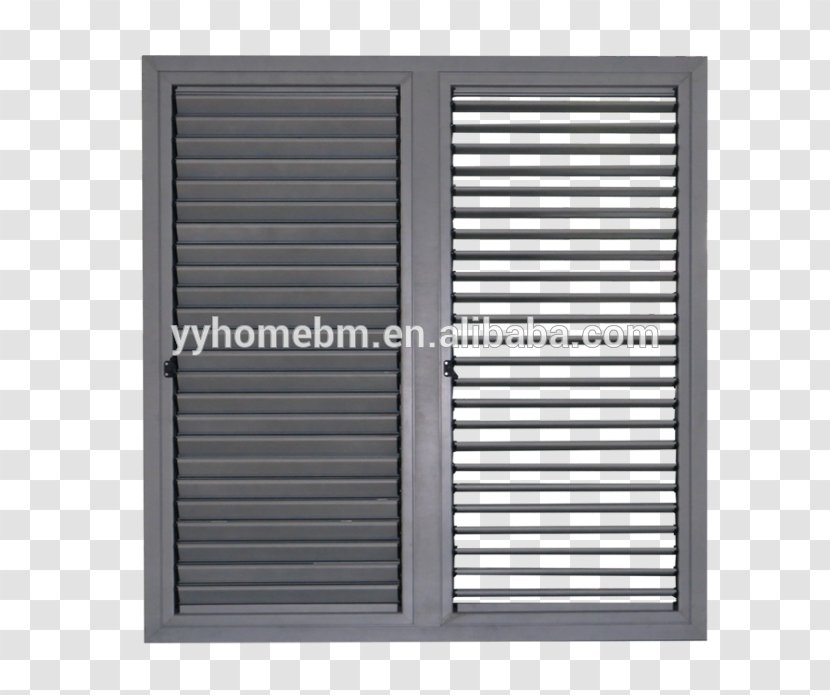 Window House Louver Aluminium Door - Steel Transparent PNG