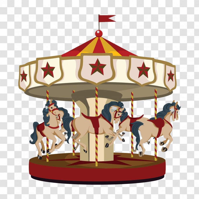 Carousel Interactive Whiteboard Information Television - Merry Go Round Transparent PNG