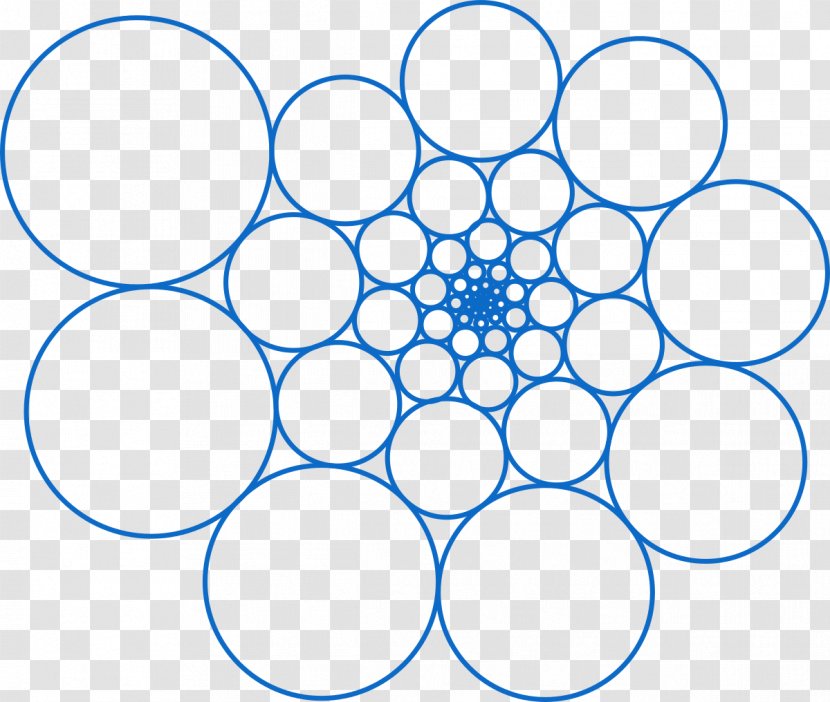 Circle Packing Geometry Mathematics Ford - Diagram - Array Transparent PNG