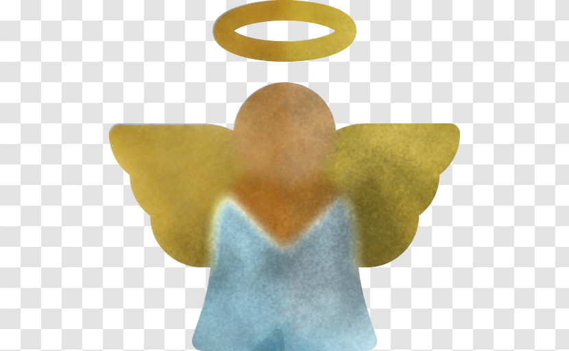 Yellow Angel Neck Symbol Smile Transparent PNG