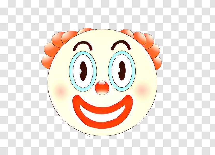 Smiley Face Background - Head - Sticker Orange Transparent PNG
