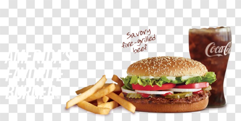 Whopper French Fries Hamburger Cheeseburger Buffalo Burger - Veggie - Fast Food Transparent PNG