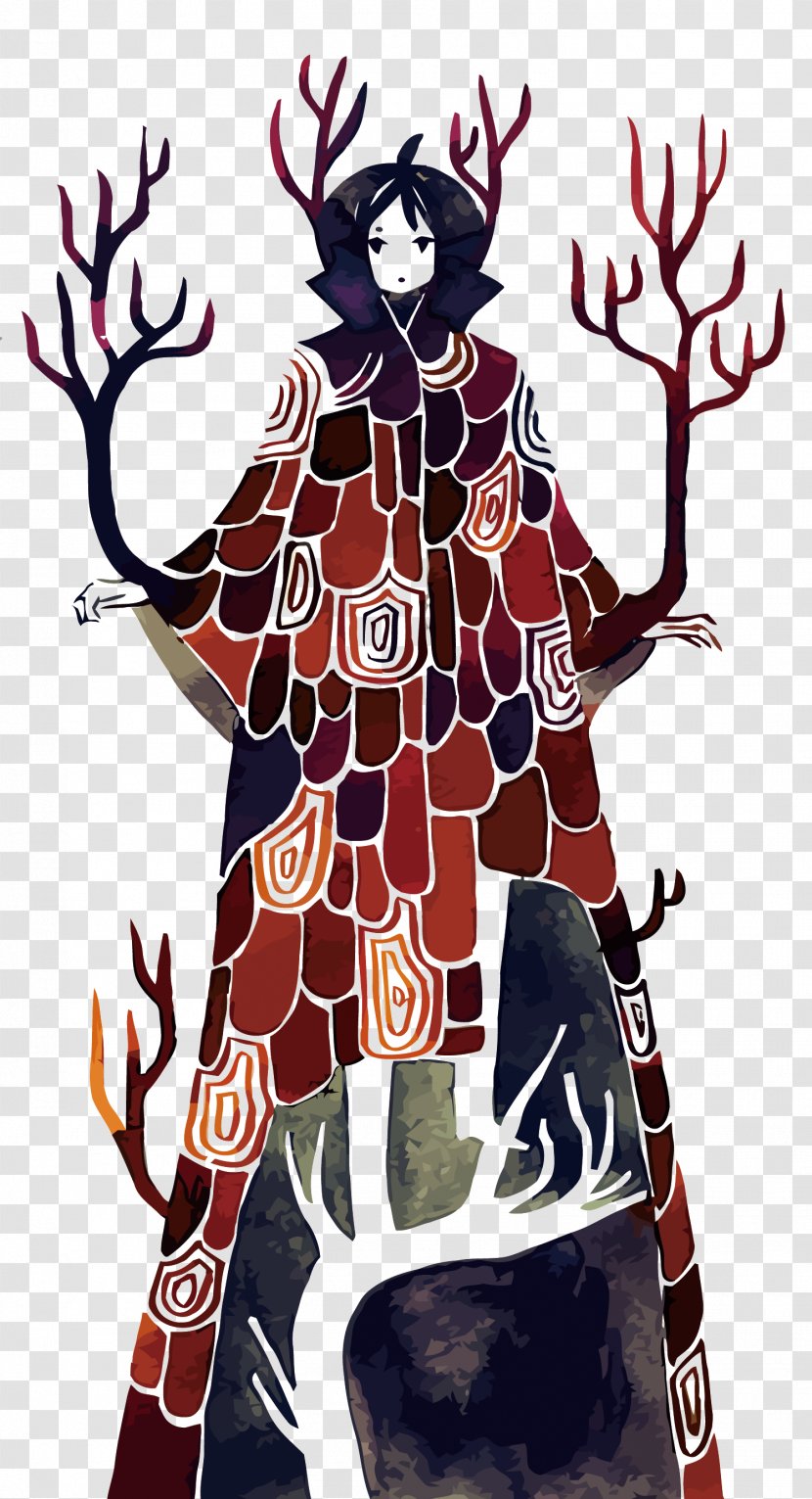 Forest Watercolor Painting Tree Illustration - Deviantart - Vector Wizard King Transparent PNG