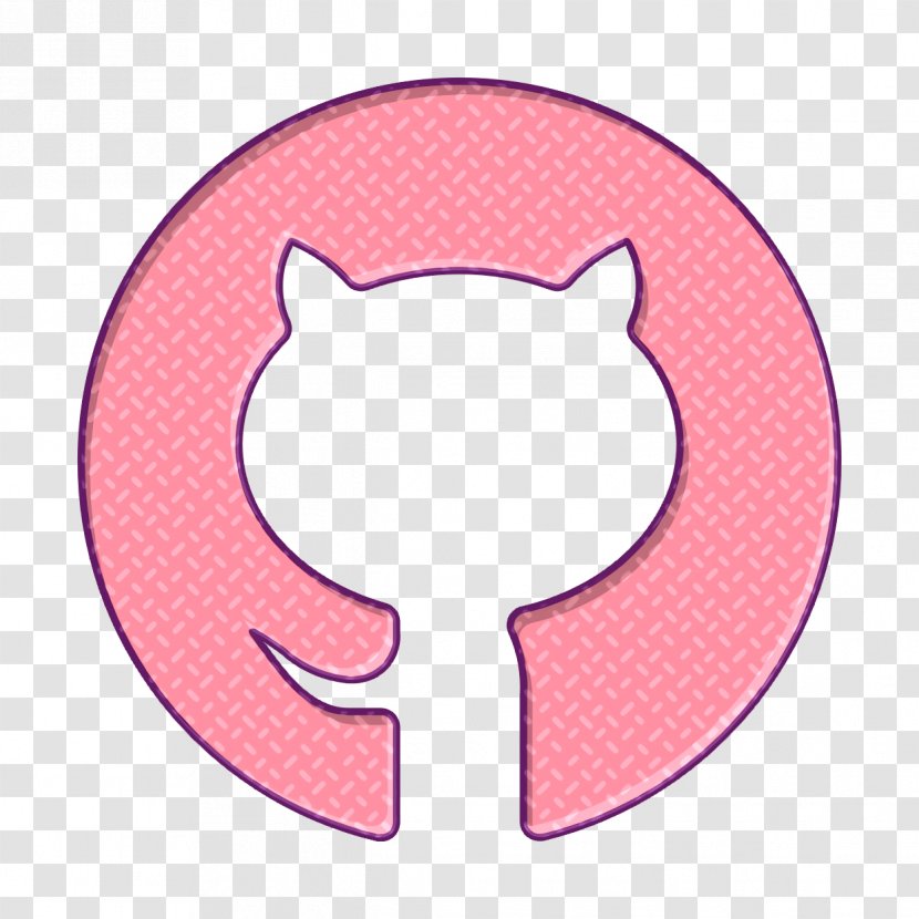 Github Icon Logo Media - Whiskers - Snout Transparent PNG