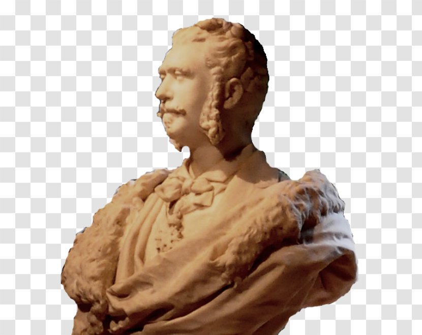 George Barbu Știrbei Bucharest Politician Bust Roybet Fould Museum - Carol I Of Romania Transparent PNG