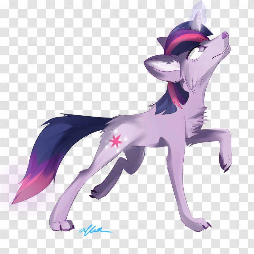 Twilight Sparkle Gray Wolf Pinkie Pie Pony Rarity - Magic Transparent PNG