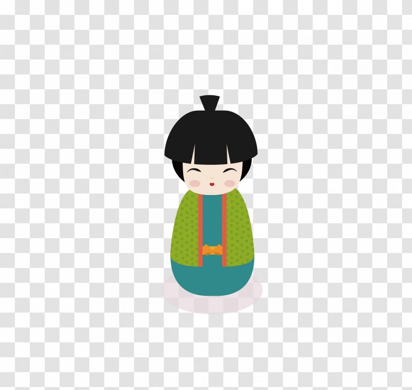 Japanese Dolls Kimono - Japan - Doll 5 Transparent PNG