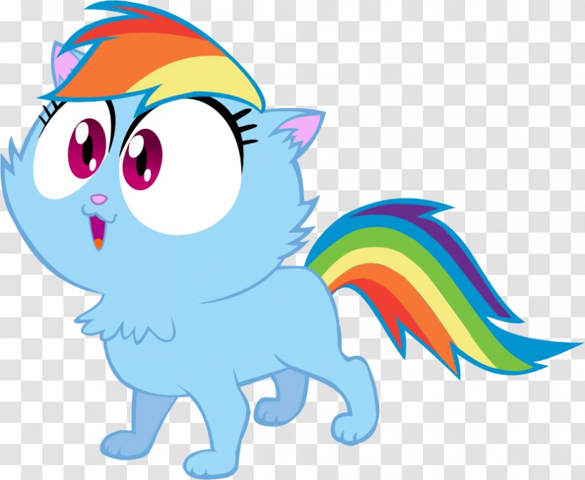 Nyan Cat Rainbow Dash Kitten Pony Transparent PNG