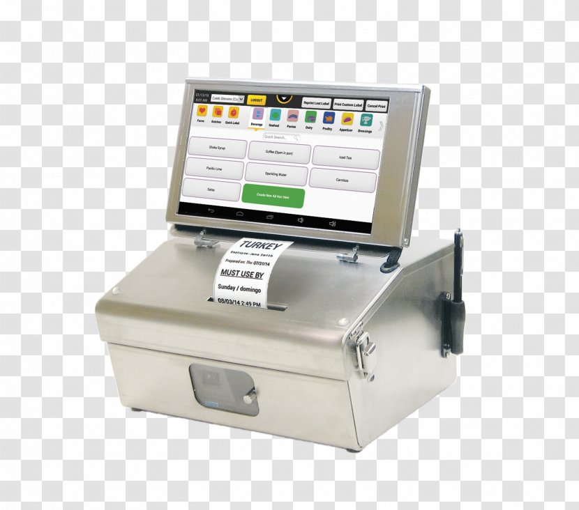 Paper Label Printer Printing - Hardware - Information Transparent PNG