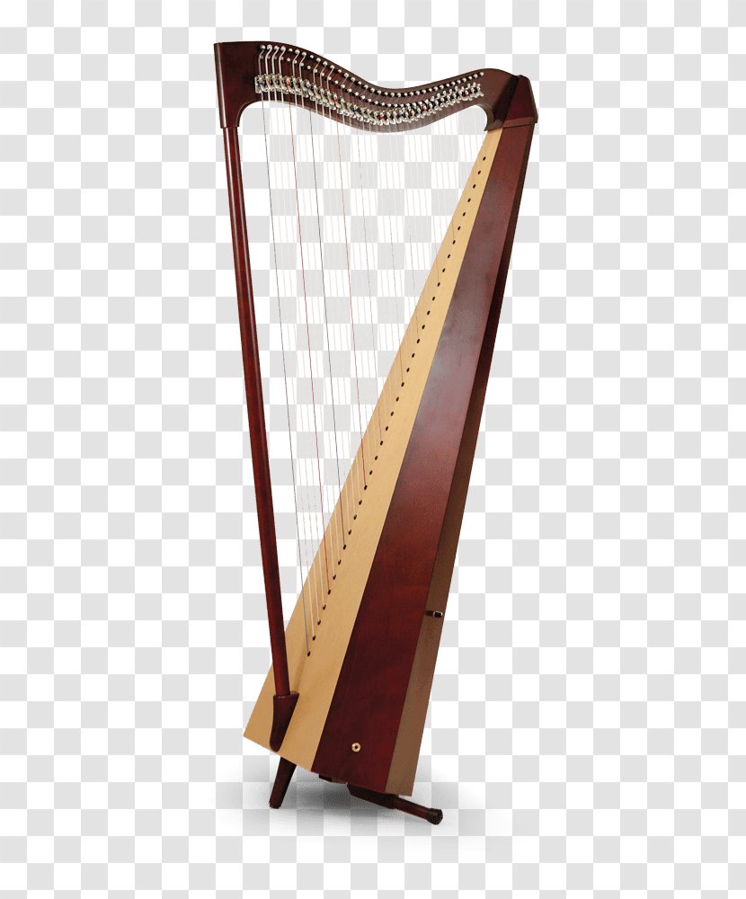 Harp Musical Instruments String Arpa Llanera Konghou - Watercolor Transparent PNG