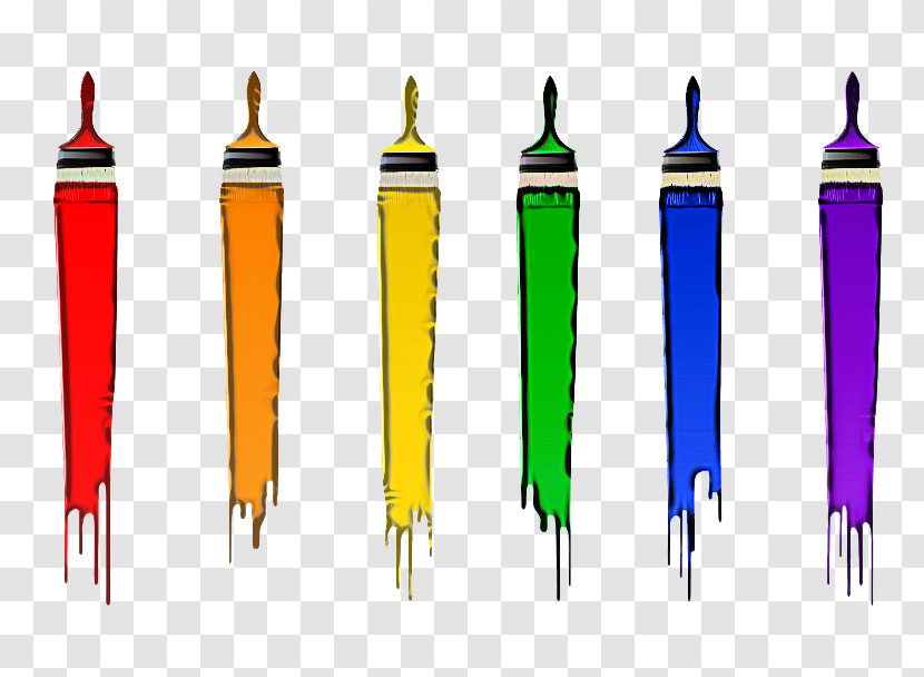 Writing Implement Colorfulness Office Supplies Transparent PNG