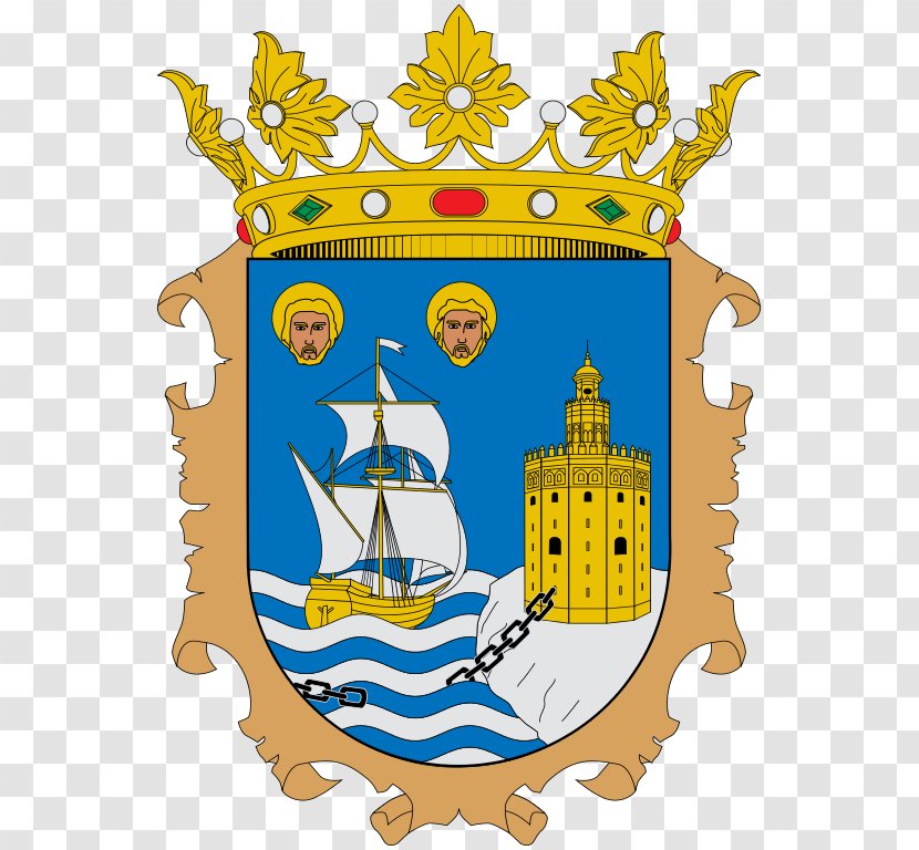 Escudo De Santander Torre Del Oro Siege Of Seville Laredo - Yellow Transparent PNG
