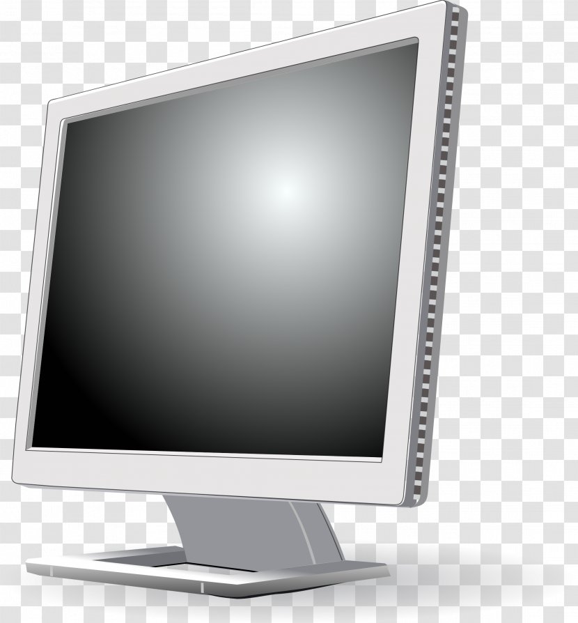Computer Monitors Liquid-crystal Display Flat Panel LED-backlit LCD Clip Art - Monitor Transparent PNG