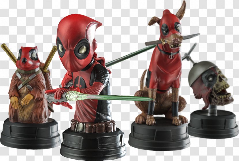 Deadpool HeroClix Statue Figurine Marvel Comics - Action Figure Transparent PNG