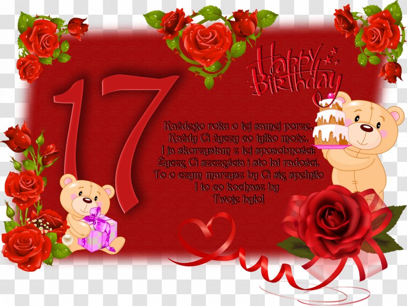 Birthday Wish Greeting & Note Cards Flower Bouquet Garden Roses Transparent PNG