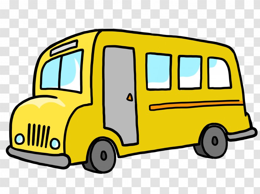 School Bus Clip Art Openclipart Free Content - Gratis Transparent PNG