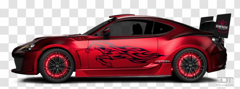 Bumper Compact Car Mid-size Motor Vehicle - Red Transparent PNG
