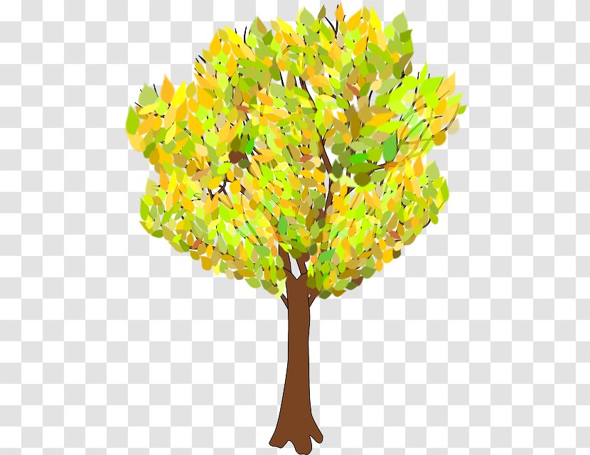 Tree Autumn Branch Clip Art Transparent PNG