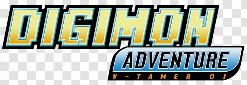 Logo Digimon Adventure V-Tamer 01 Banner Brand Product - Tamers Transparent PNG