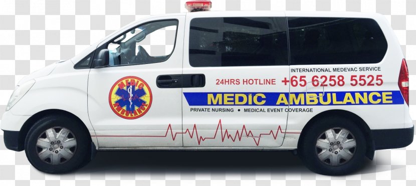 Car Van Motor Vehicle Transport - Ambulance Transparent PNG