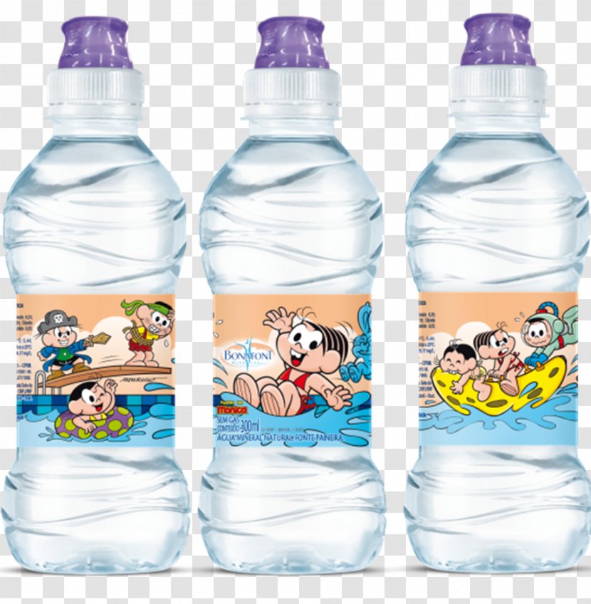 Mineral Water Bottle Bonafont Liquid - Drinking - Botella De Agua Transparent PNG