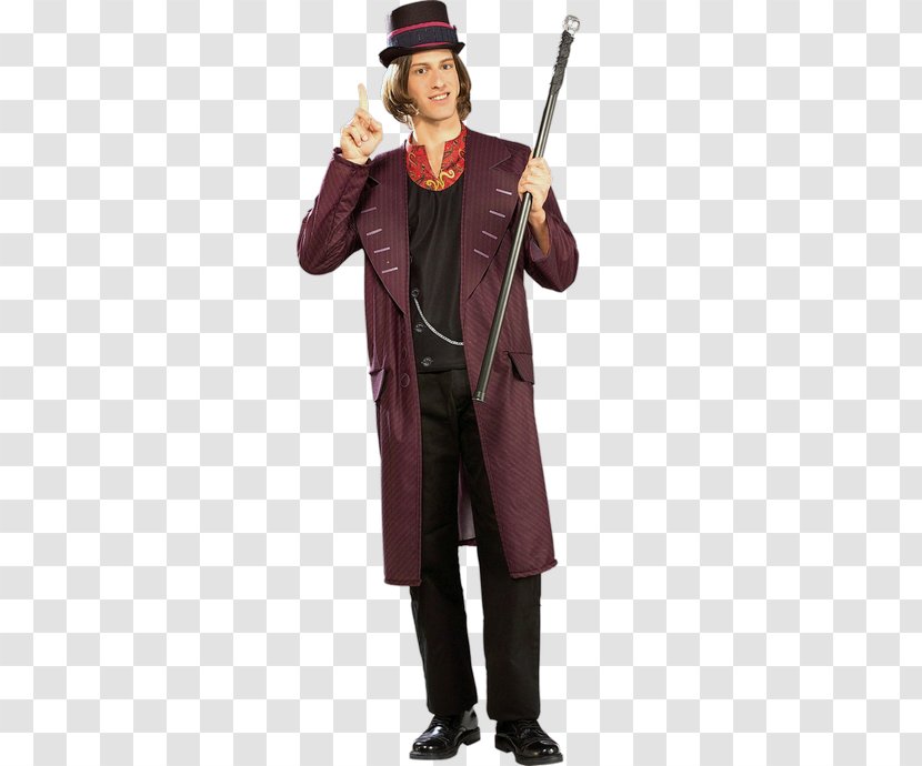 The Willy Wonka Candy Company Charlie And Chocolate Factory Bucket Costume - Party Transparent PNG