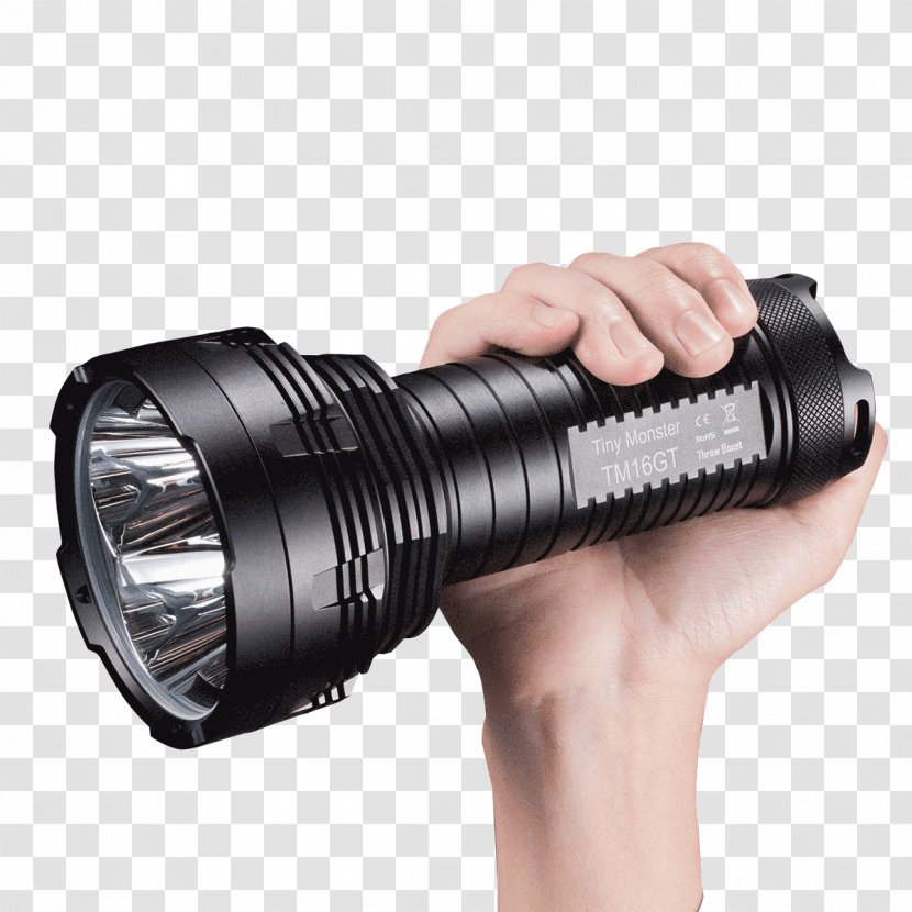Flashlight Lumen Light-emitting Diode Lantern - Dive Light Transparent PNG