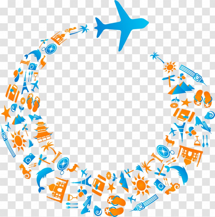 Airplane Flight Travel Tourism - Symmetry - Ninety Transparent PNG