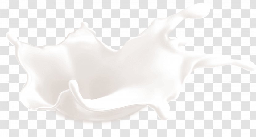 White Pattern - Black And - Splash Of Milk Transparent PNG
