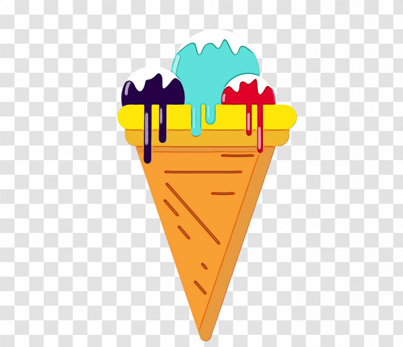 Ice Cream Cone Cone Meter Mathematics Geometry Transparent PNG