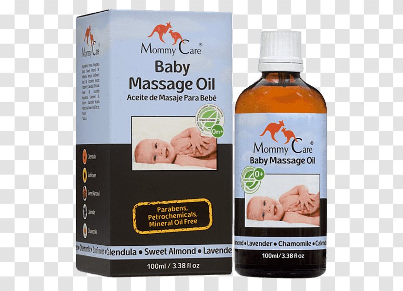 Almond Oil Massage Skin - Infant Transparent PNG