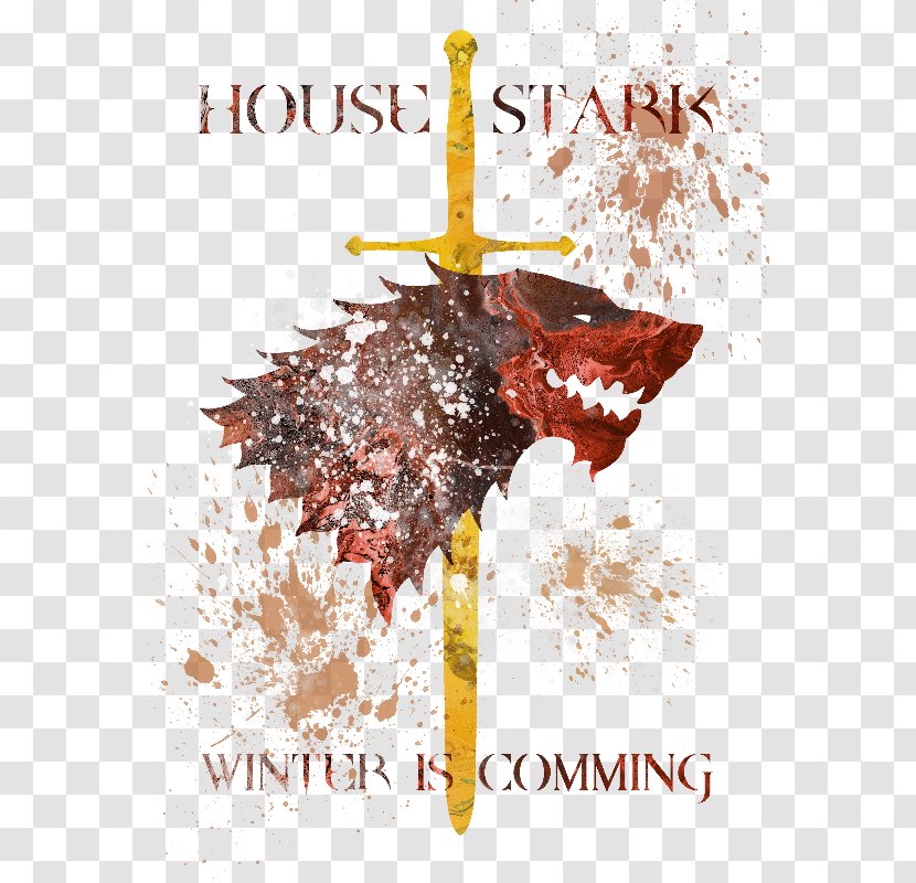 Poster Eddard Stark House Winter Is Coming Graphics - Art - Design Transparent PNG