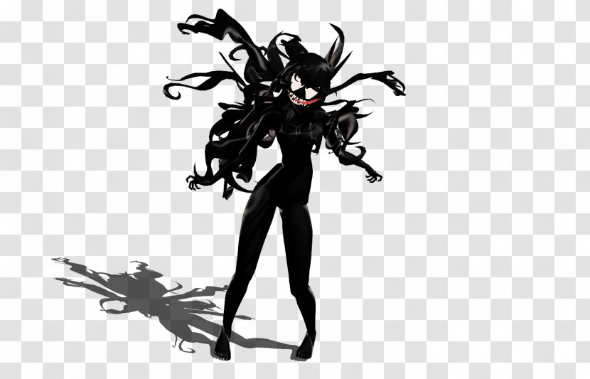 Spider-Man Venom Symbiote Spider-Girl Toxin - Flower - Carnage Transparent PNG