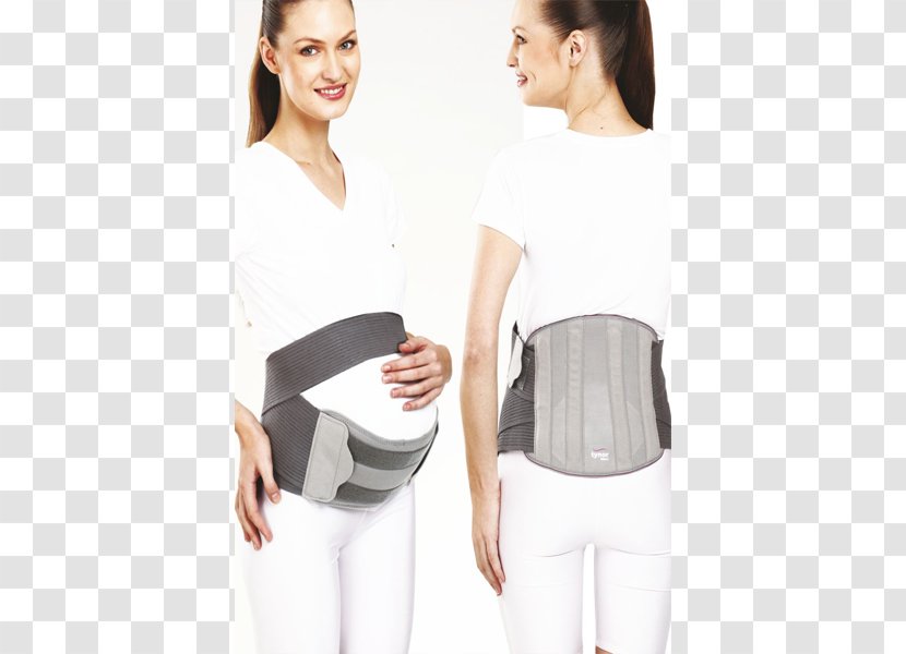 Pregnancy Test Back Belt Lumbar Abdomen - Joint Transparent PNG