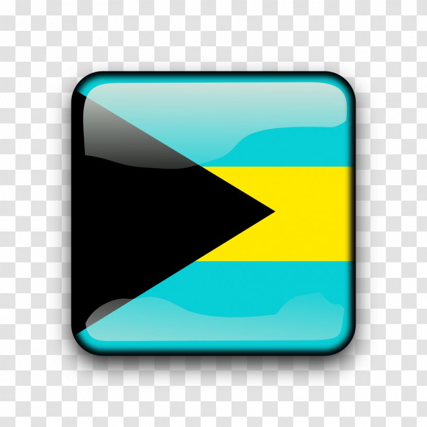 Flag Of The Bahamas Clip Art Image - Rectangle - Bs Transparent PNG