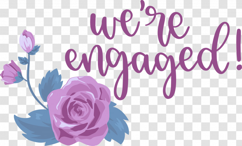 We Are Engaged Love Transparent PNG