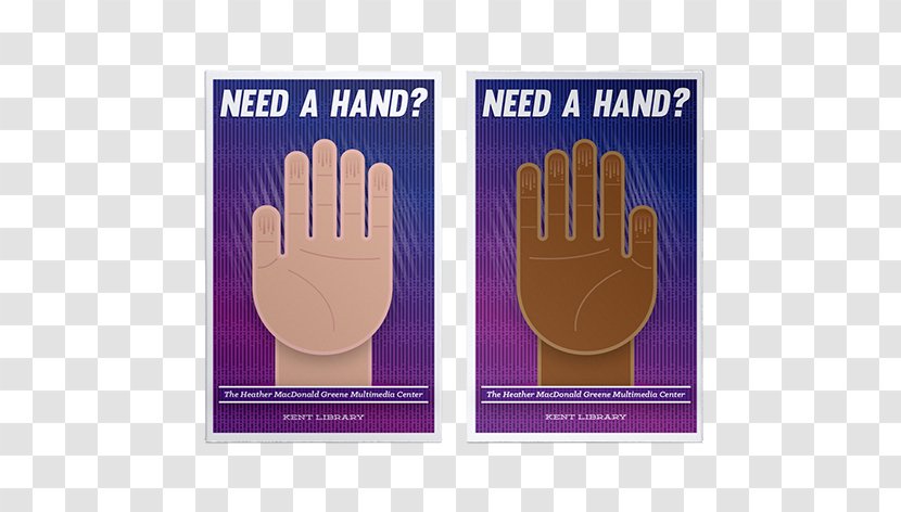 Kent Library Hand Poster Finger - Brand Transparent PNG