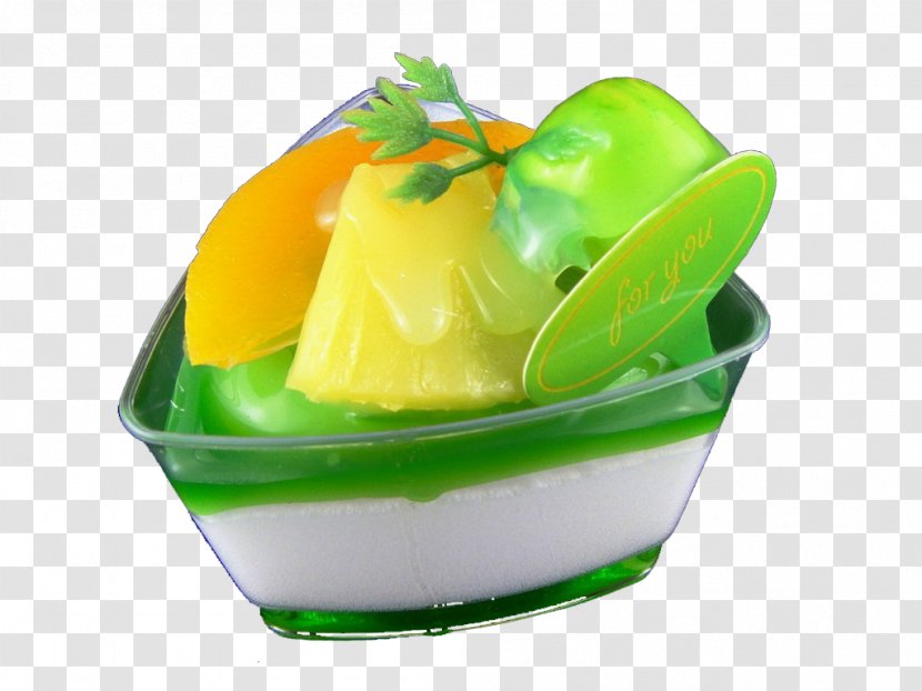 Ice Cream Gelatin Dessert Frozen Yogurt Fruit Milk Transparent PNG