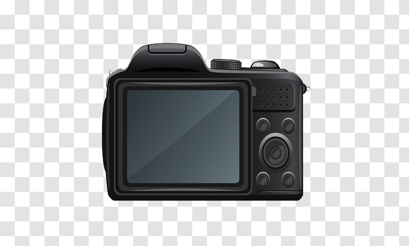 Digital SLR Camera Lens Mirrorless Interchangeable-lens - Interchangeable - Big Screen Transparent PNG