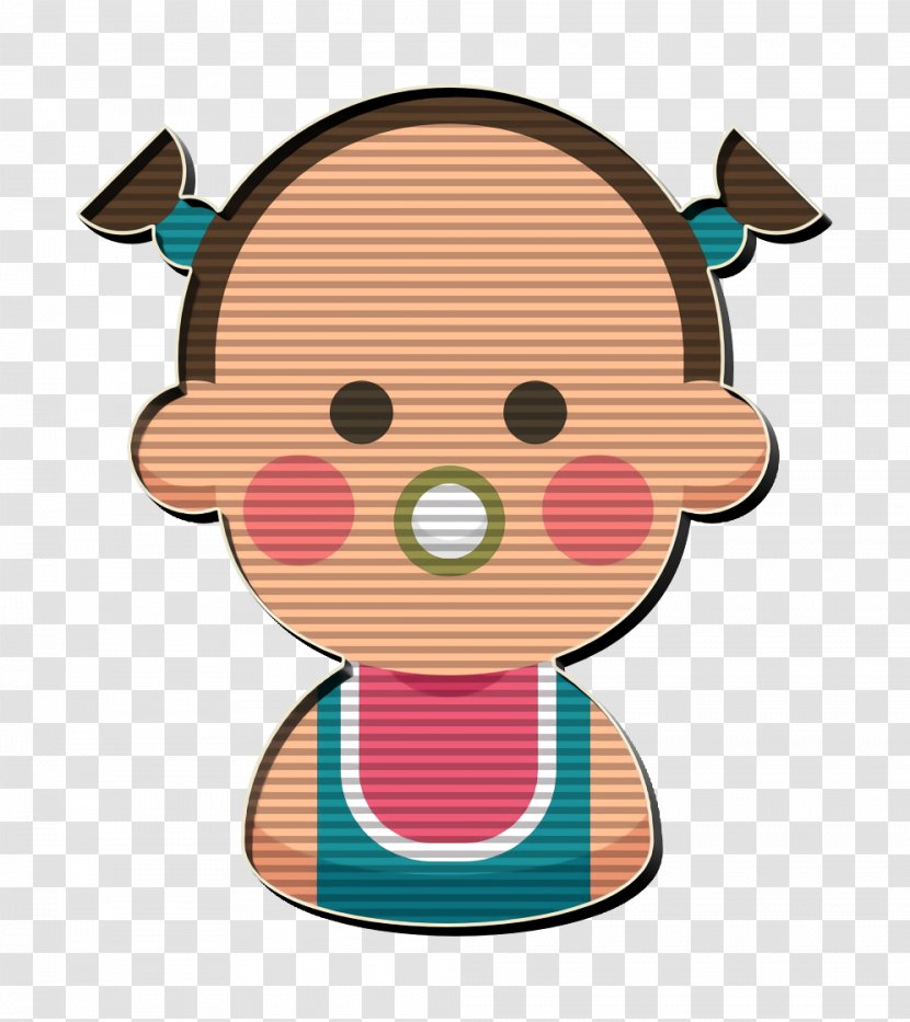 Baby Icon - Pink - Child Fictional Character Transparent PNG
