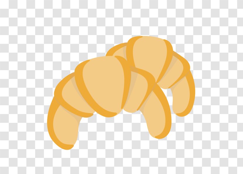 Croissant Gyu-Kaku Clip Art - Cartoon - Croissants Vector Material Transparent PNG