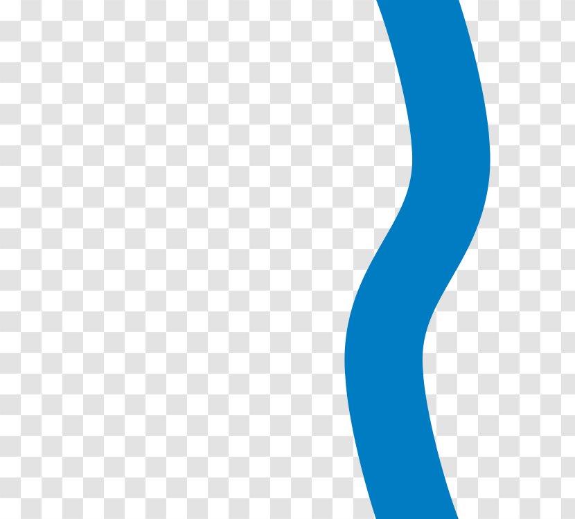 Logo Line Brand Font - Electric Blue Transparent PNG