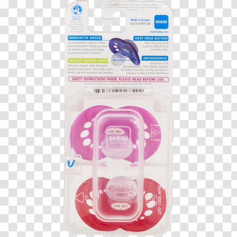 Purple Lilac Magenta Violet - Pink - Pacifier Transparent PNG