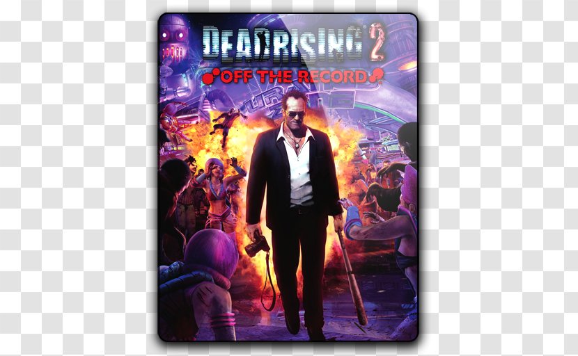 Dead Rising 2: Off The Record Frank West Xbox 360 - Purple Transparent PNG