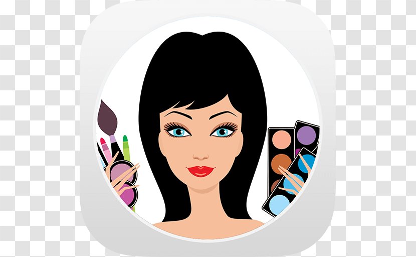 Cosmetics Make-up Artist Foundation Clip Art - Cartoon - Face Transparent PNG