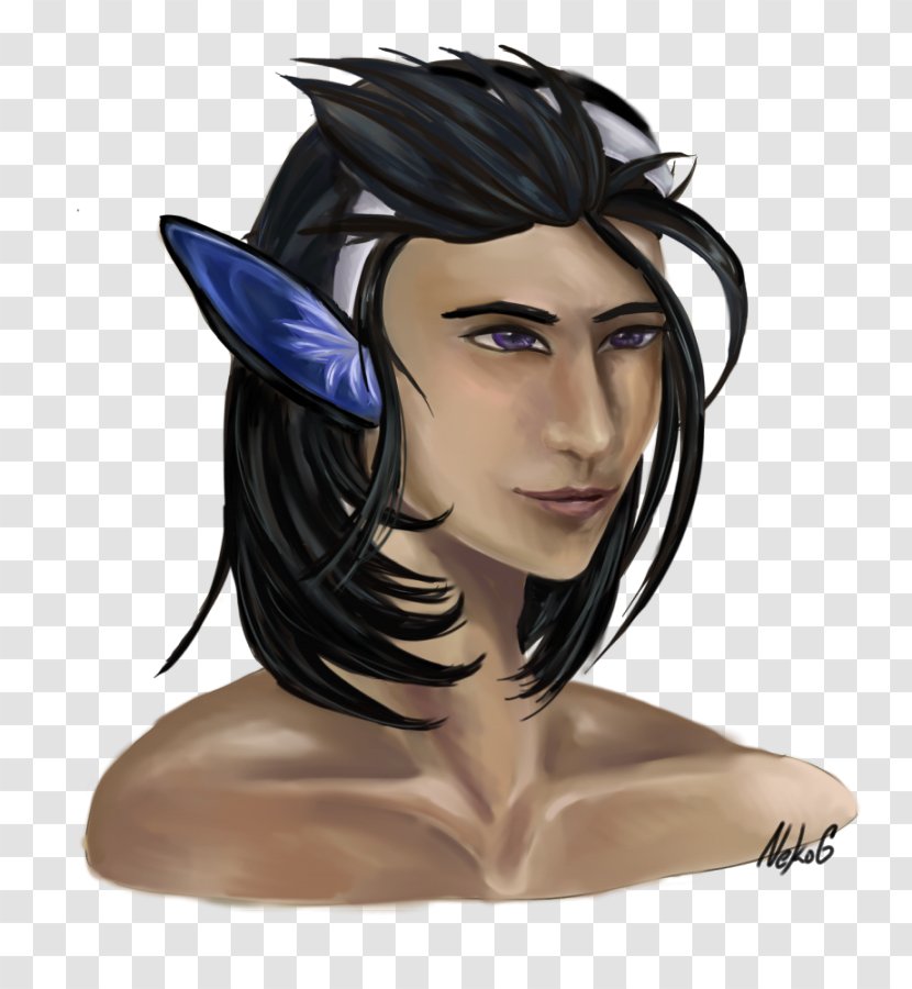 The Dark Tower: Gunslinger Black Hair Human Color Brown - Tower - Xander Transparent PNG