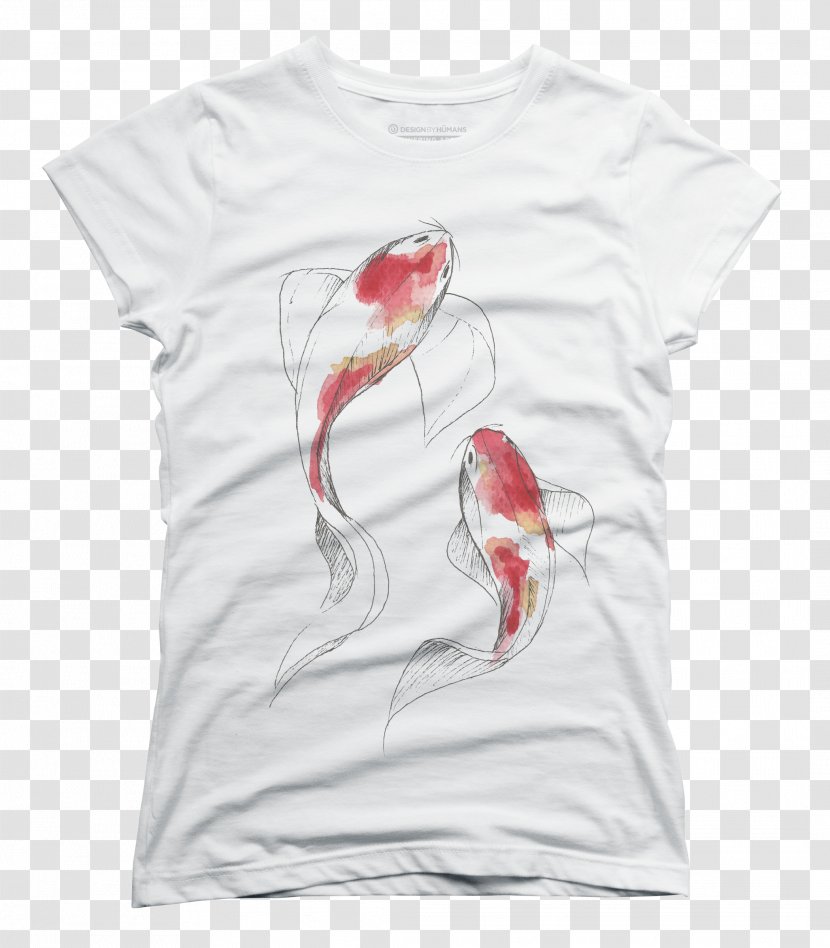 T-shirt Watercolor Painting Koi Art - Fish - Four Transparent PNG