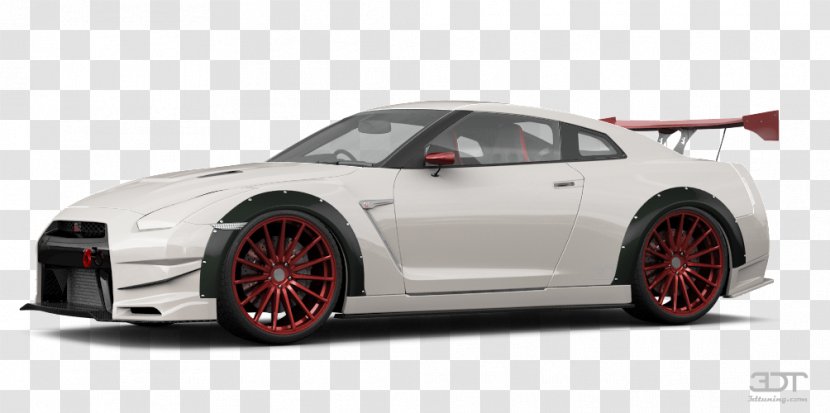 Nissan GT-R Mid-size Car Alloy Wheel - Rim Transparent PNG